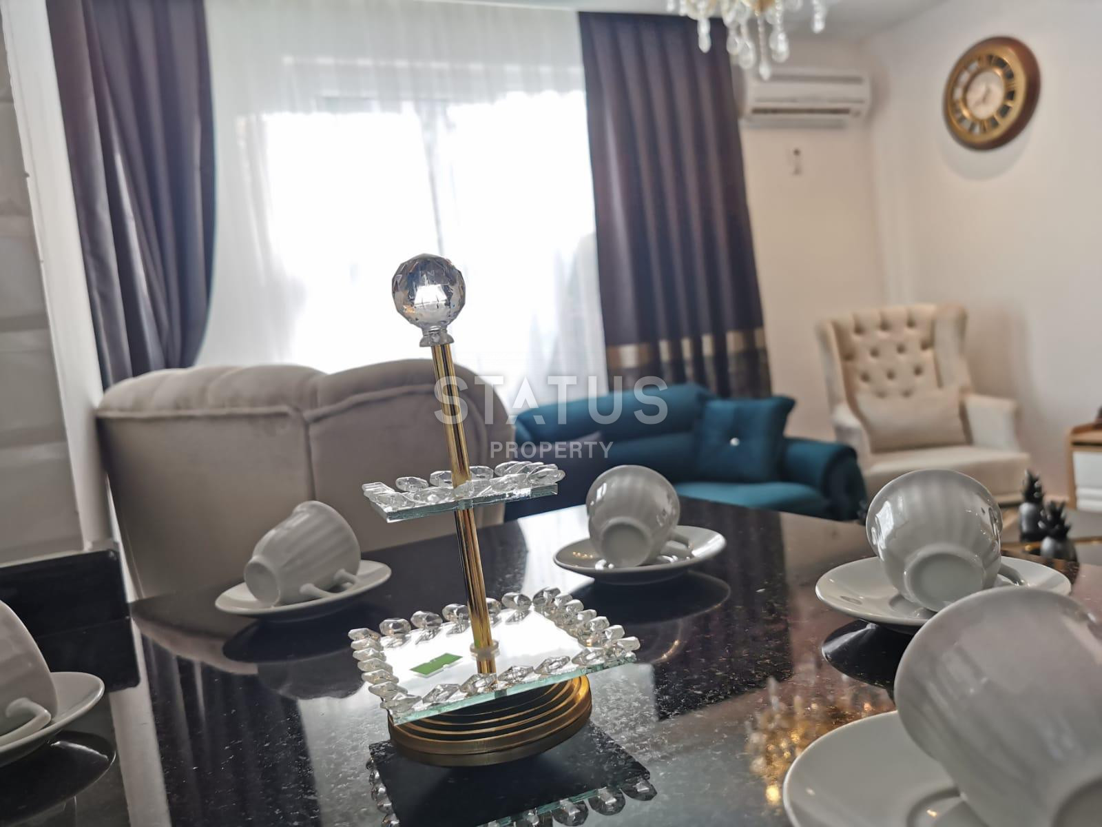 Меблированная квартира 2+1 в пешей доступности от моря в Тосмуре, 110 м2. фото 3