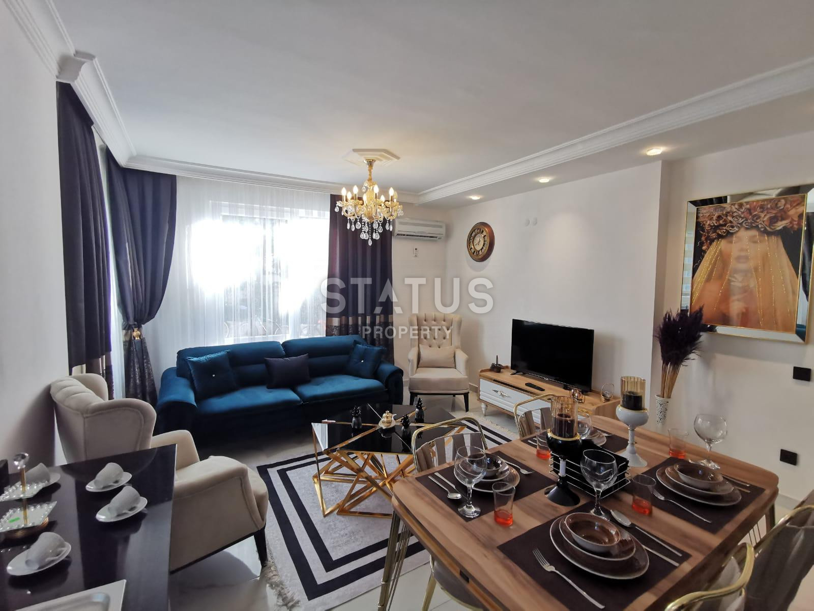 Меблированная квартира 2+1 в пешей доступности от моря в Тосмуре, 110 м2. фото 7