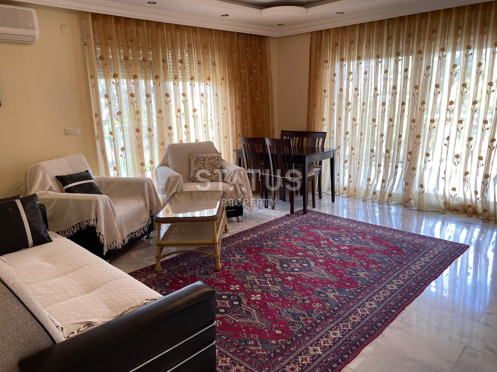 Three-room apartment in a great building! View of the sea and mountains! First coastline! фото 13