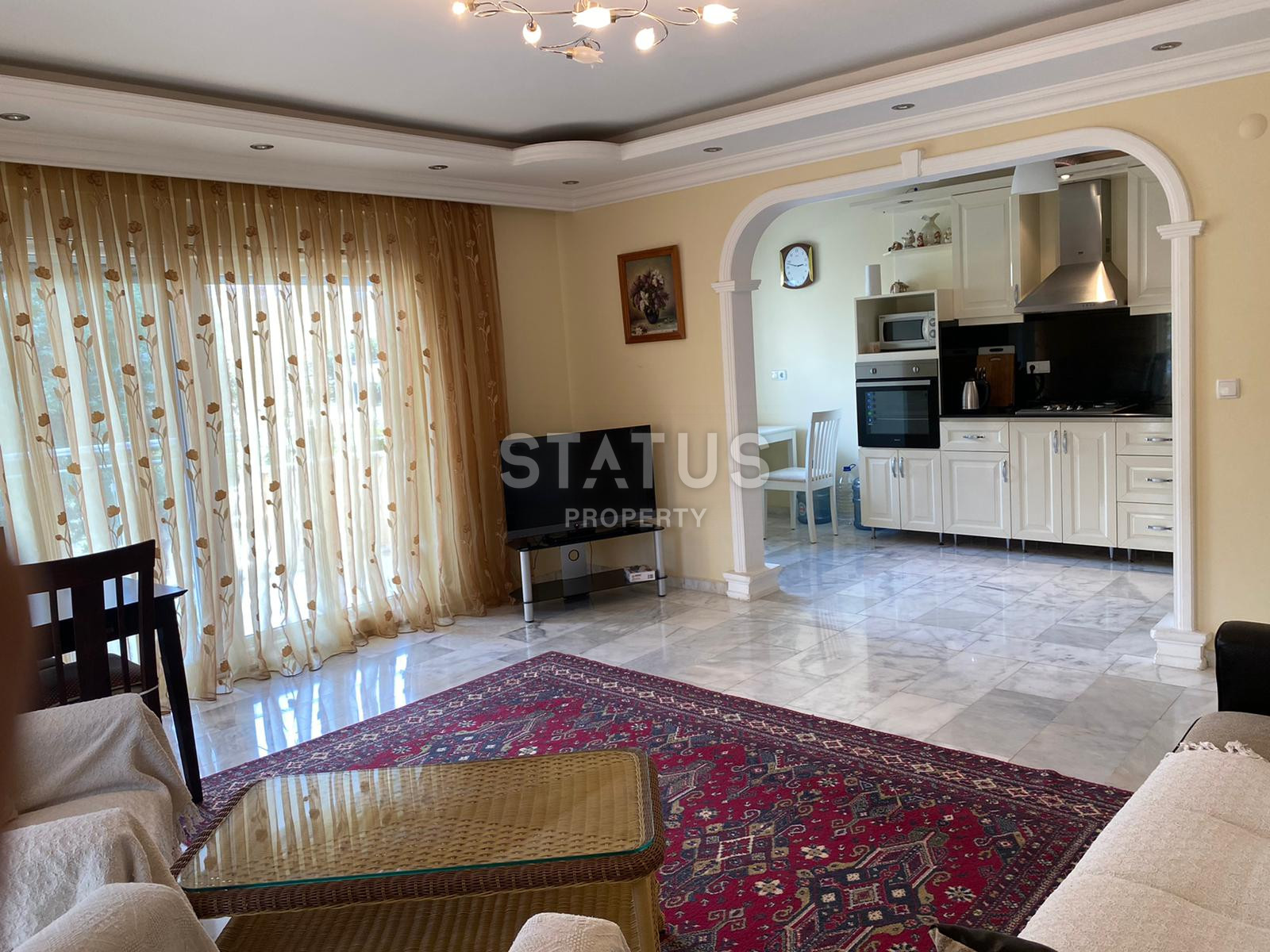 Three-room apartment in a great building! View of the sea and mountains! First coastline! фото 18