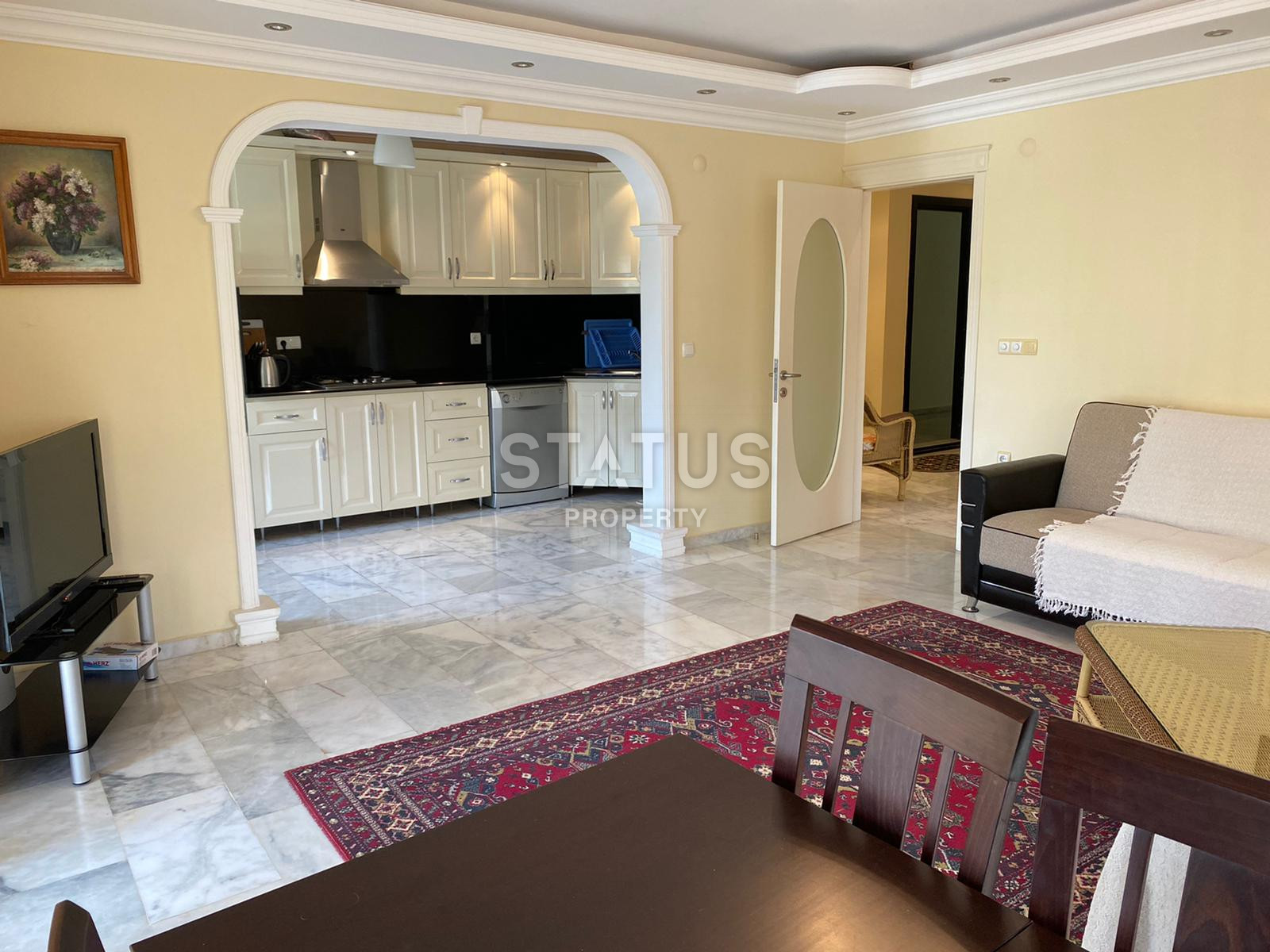 Three-room apartment in a great building! View of the sea and mountains! First coastline! фото 20