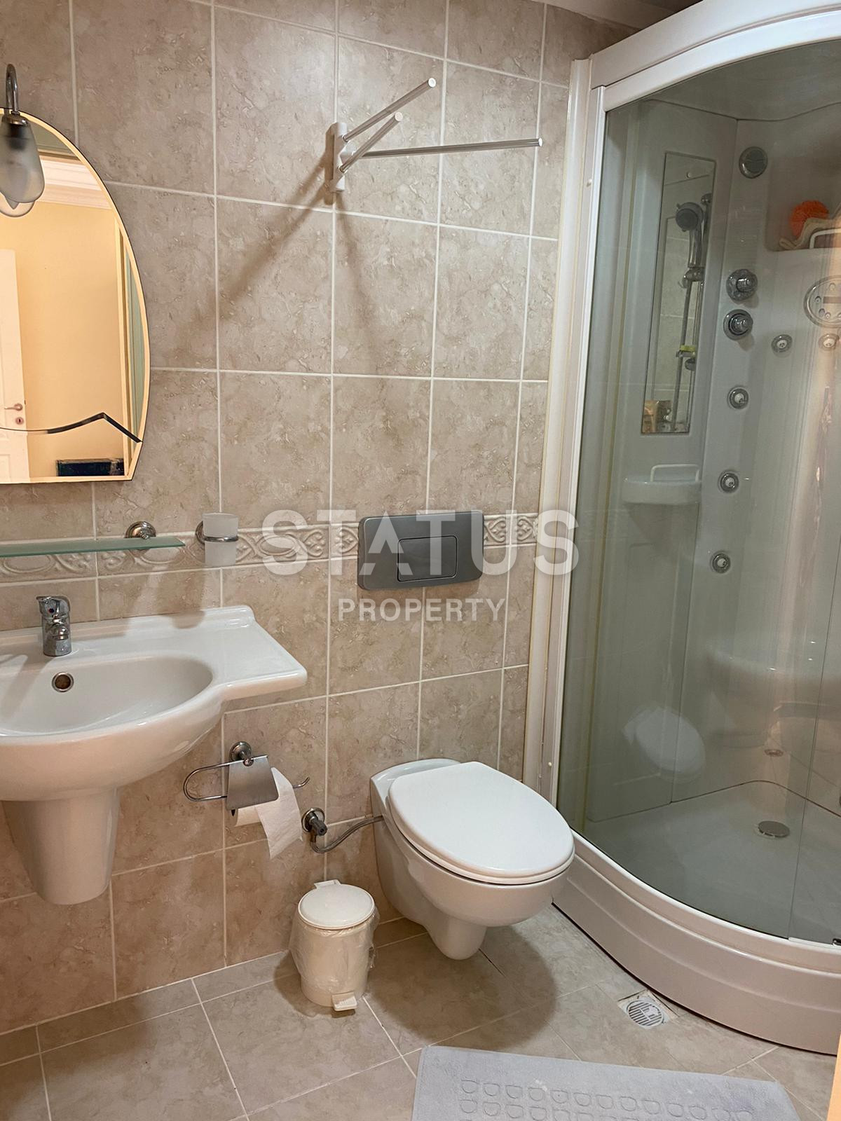 Three-room apartment in a great building! View of the sea and mountains! First coastline! фото 23