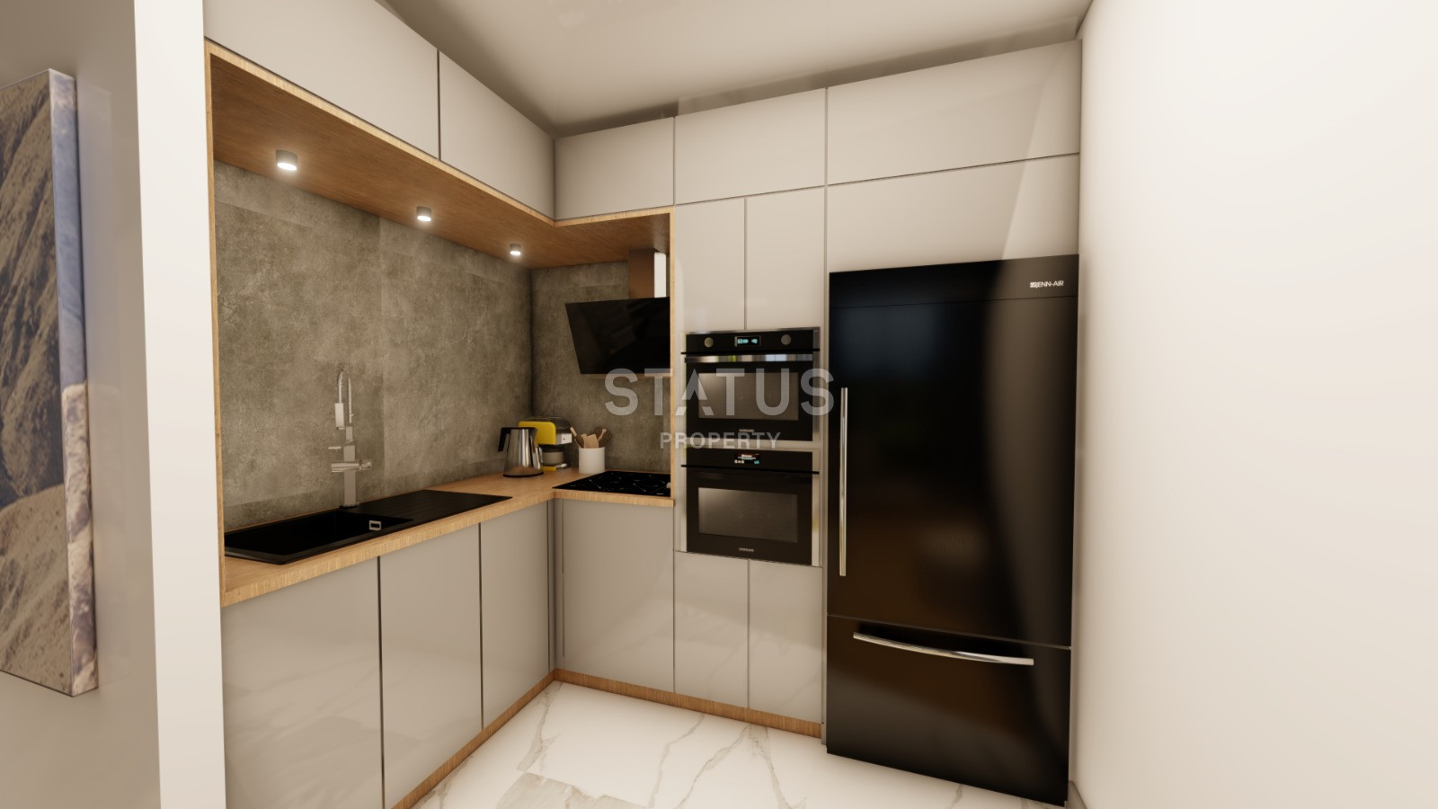 Резиденция с 130 м от моря на стадии котлована. Апартаменты от 50 до 109 м2 в Центре. фото 41