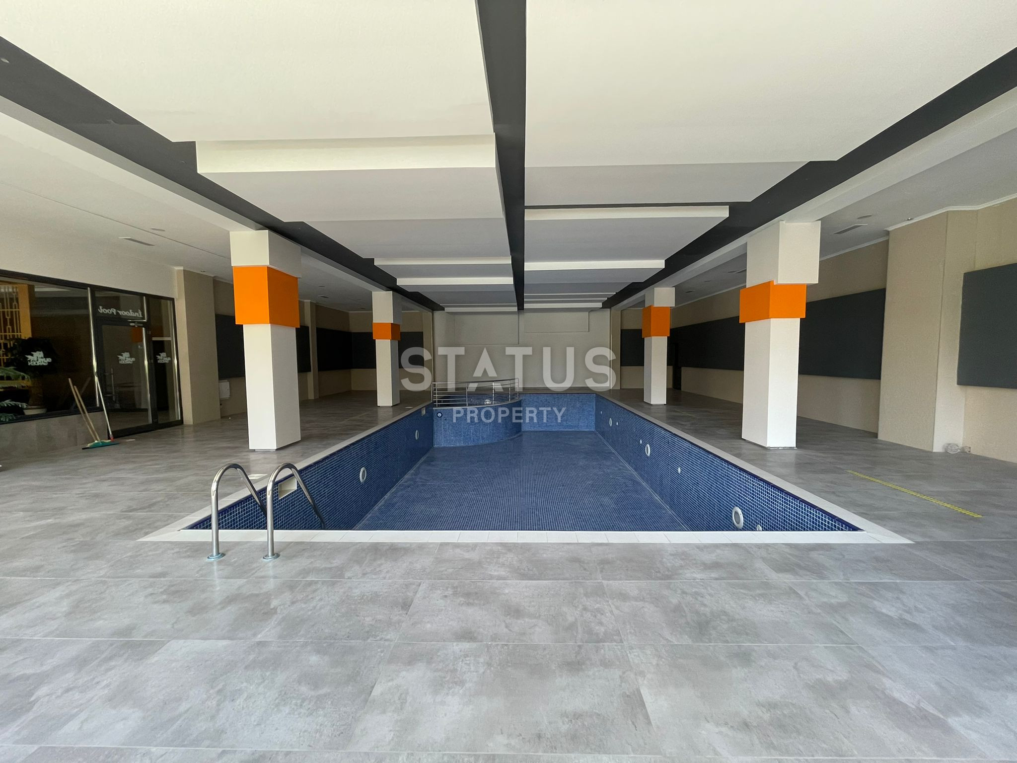 Две квартиры в новом комплексе 1+1 – 62 м кв в Авсалларе фото 10