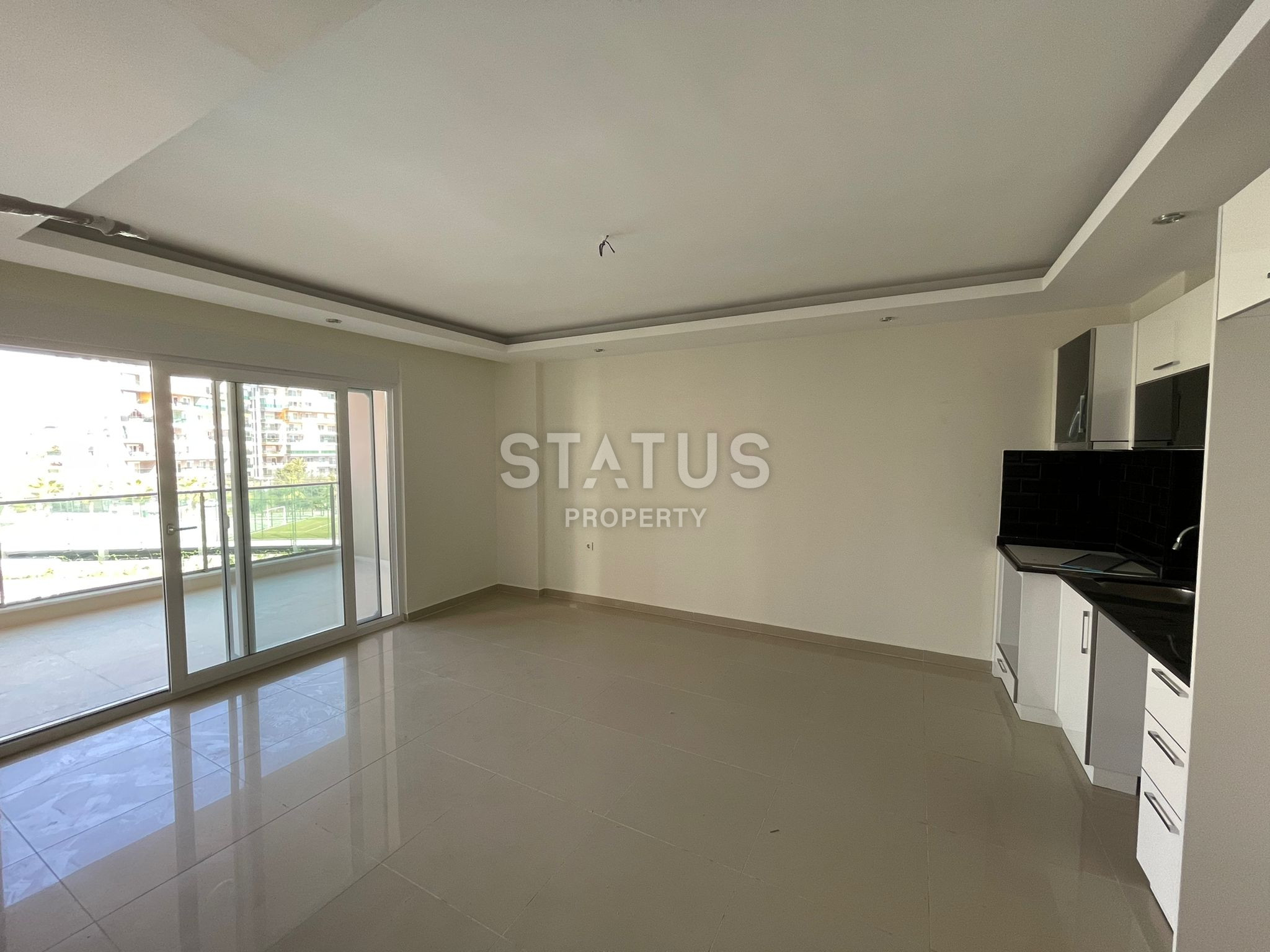 Две квартиры в новом комплексе 1+1 – 62 м кв в Авсалларе фото 14