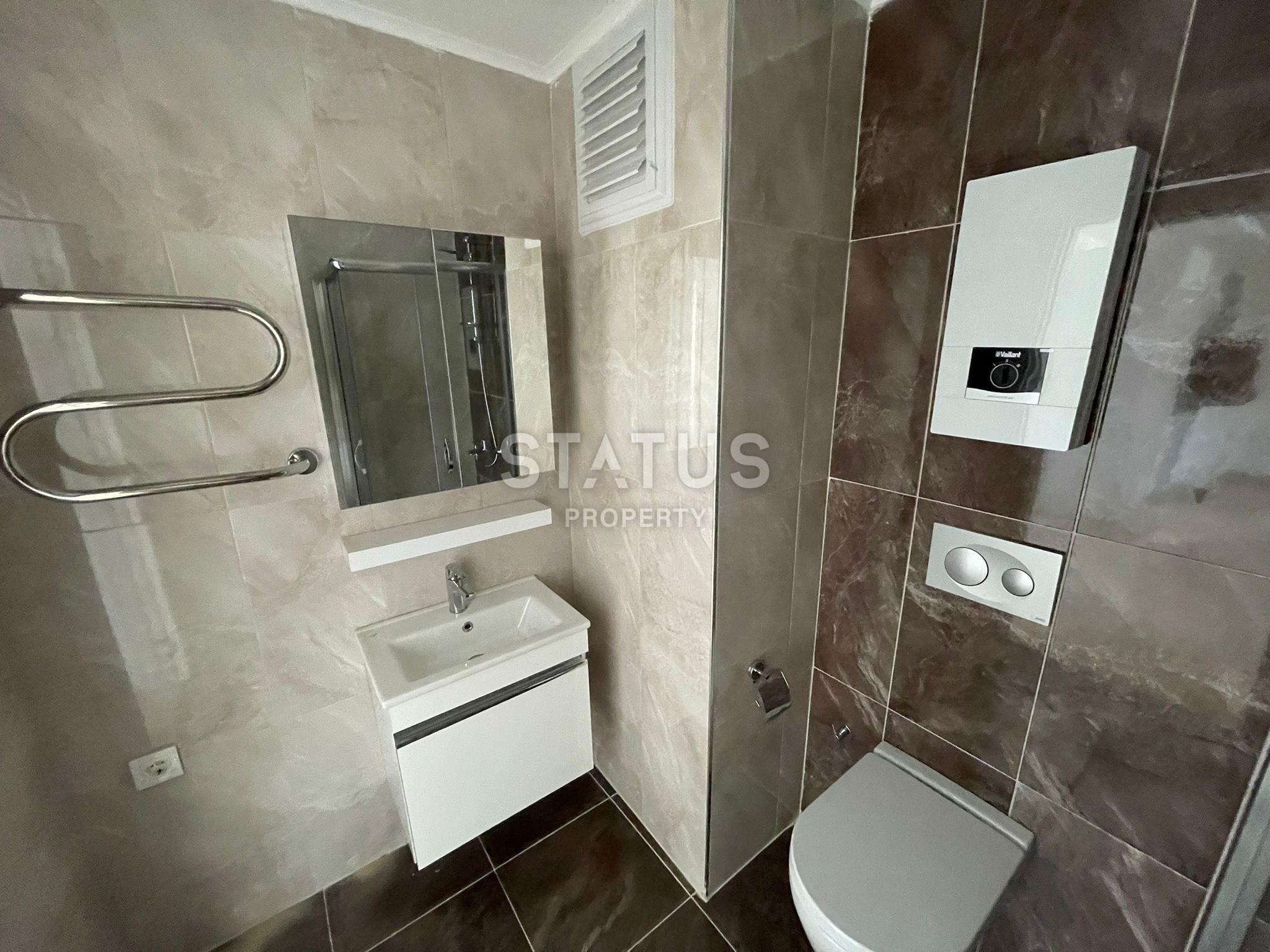 Две квартиры в новом комплексе 1+1 – 62 м кв в Авсалларе фото 22