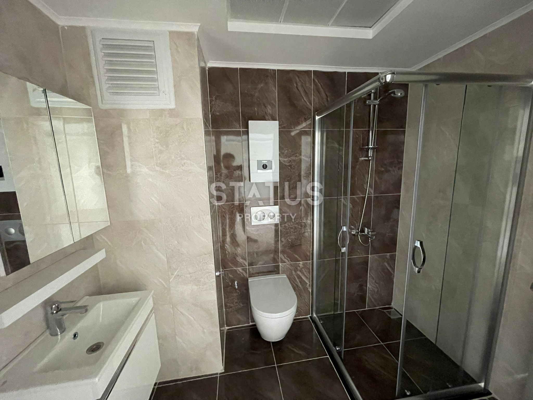 Две квартиры в новом комплексе 1+1 – 62 м кв в Авсалларе фото 23