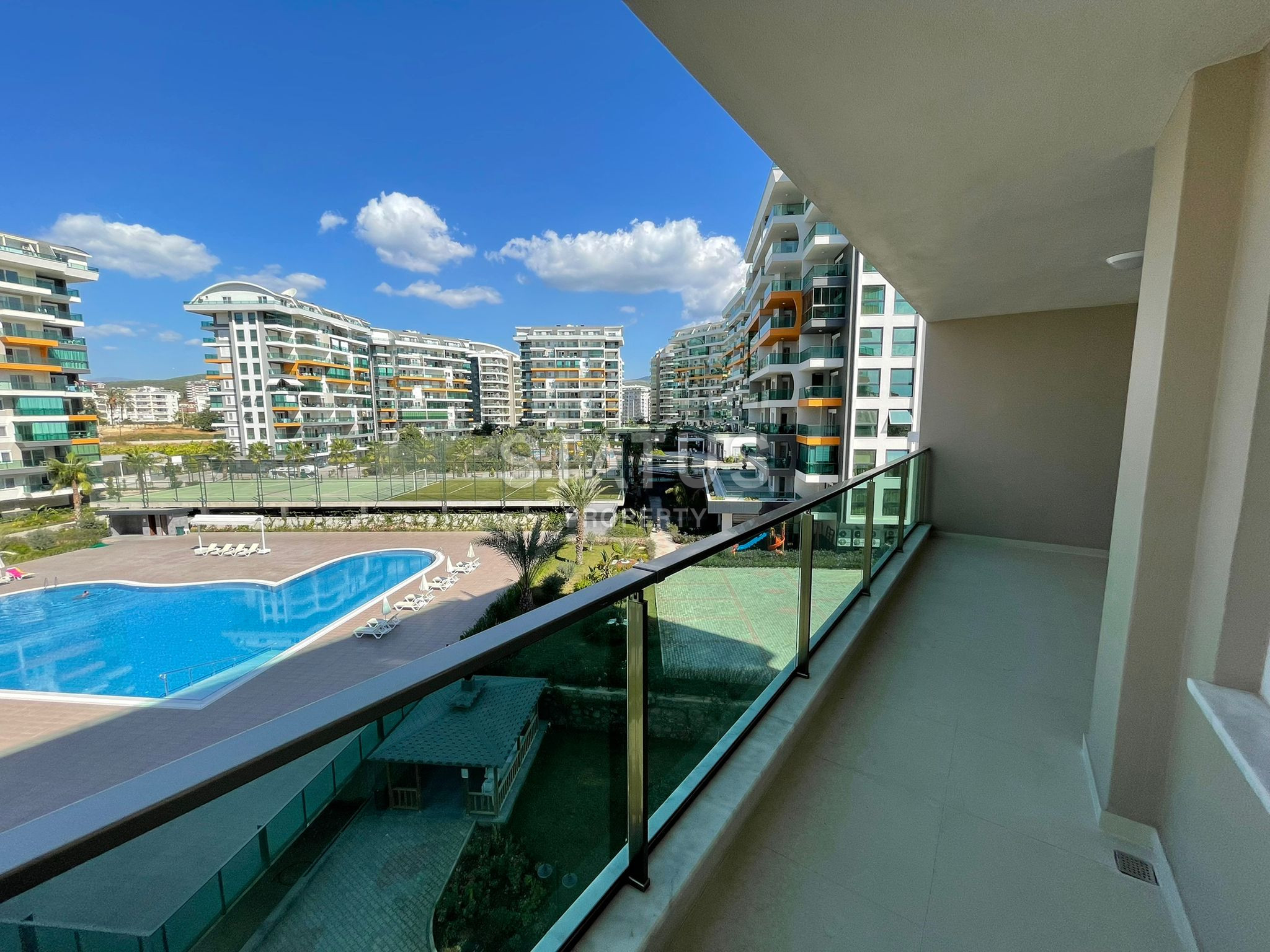 Две квартиры в новом комплексе 1+1 – 62 м кв в Авсалларе фото 26