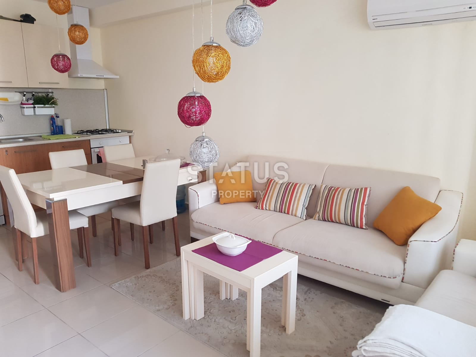 Apartment 1+1 furnished in Mahmutlar, 63 m2 фото 3