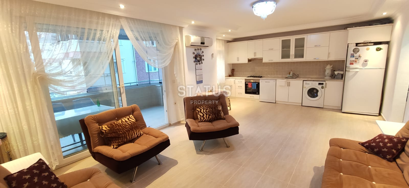 Меблированная квартира 2+1 в Махмутларе, 110м2. фото 1