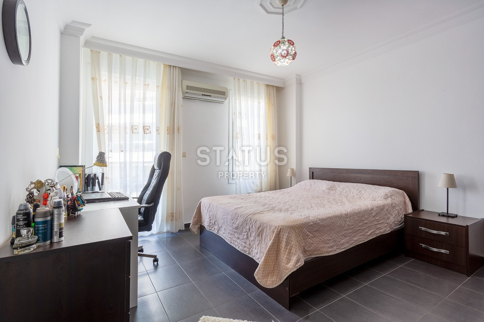 Three-room apartment with 2+1 layout furniture in Oba, 114 sq. m. фото 10