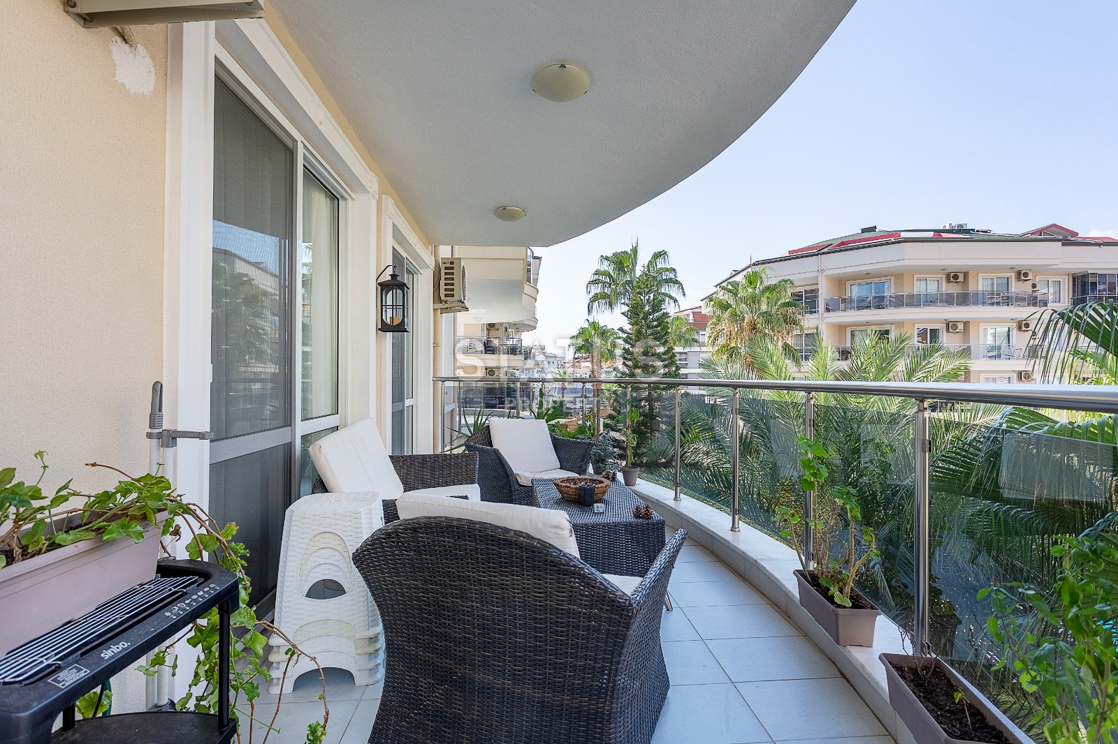 Three-room apartment with 2+1 layout furniture in Oba, 114 sq. m. фото 22