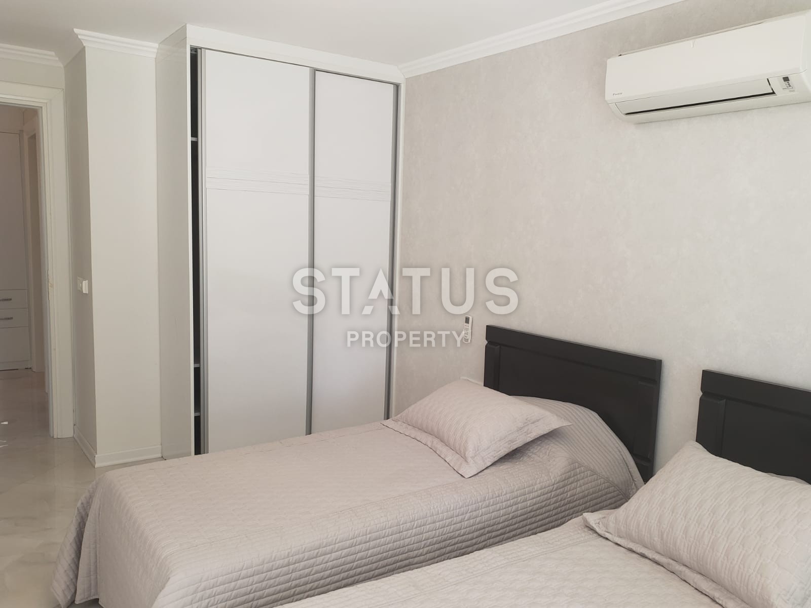 Шикарные апартаменты 3+1 с видом на море, на первой береговой линии в районе Оба, 165 кв. м. фото 12