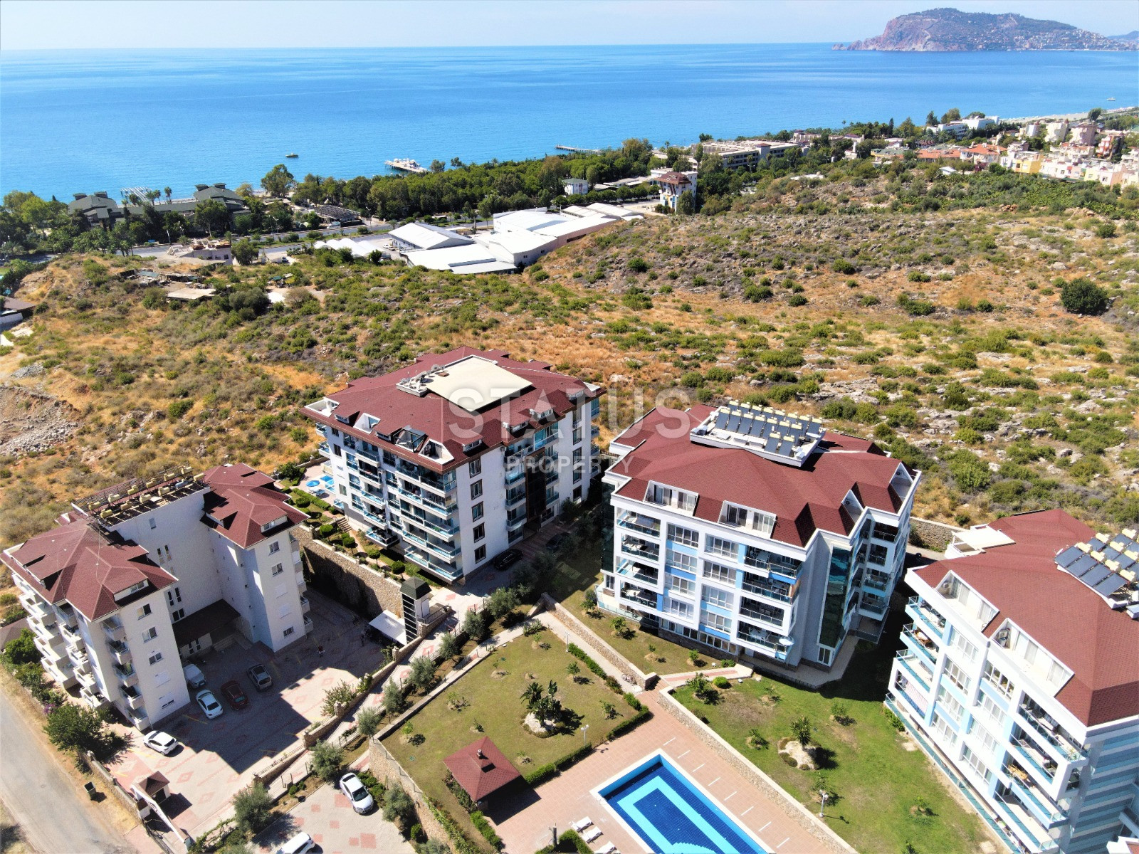 Квартира 1+1-65 м кв в комплексе с инфраструктурой, Кестель. фото 32