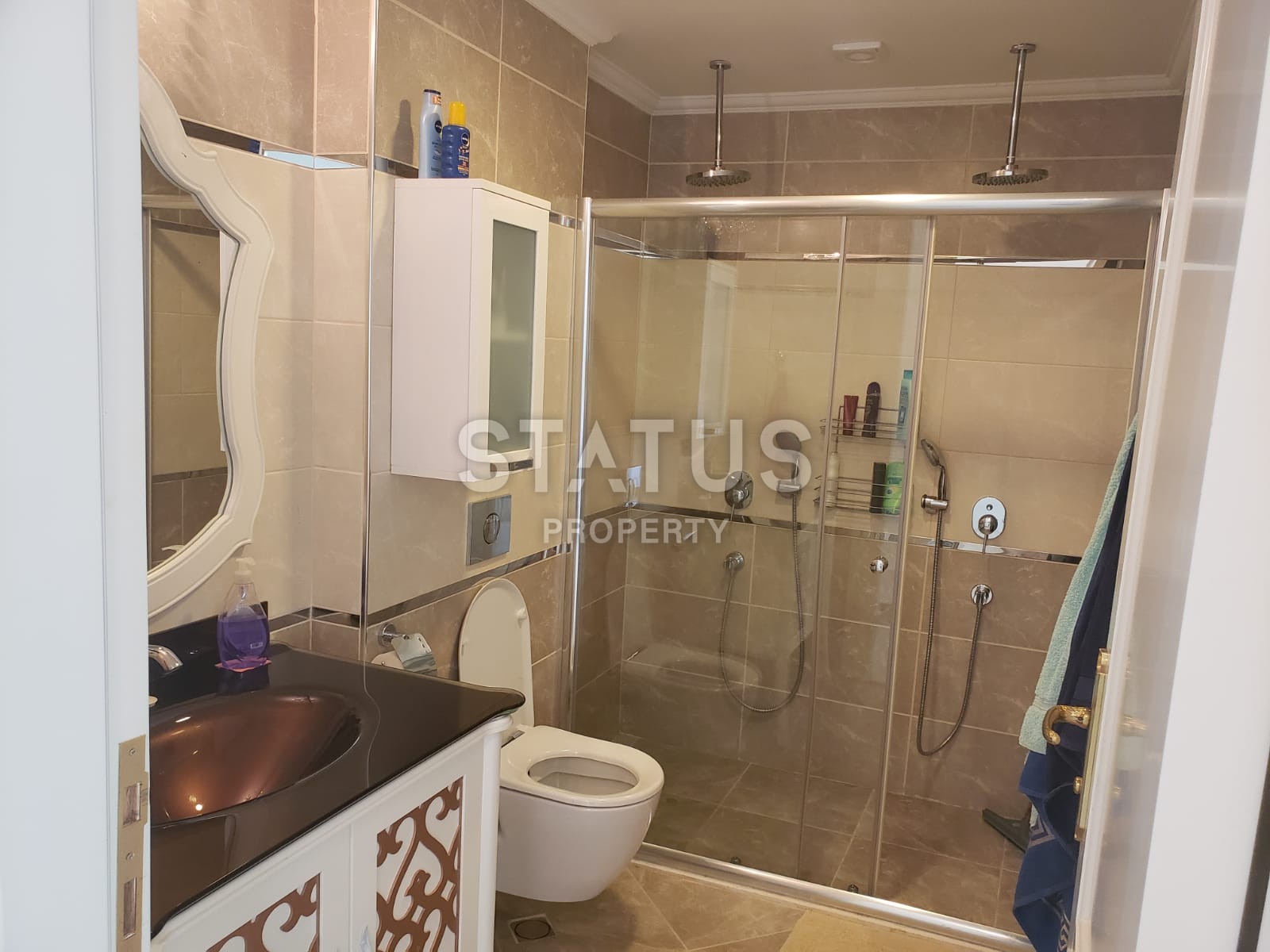 Шикарные апартаменты 3+1 с видом на море, на первой береговой линии в районе Оба, 165 кв. м. фото 14