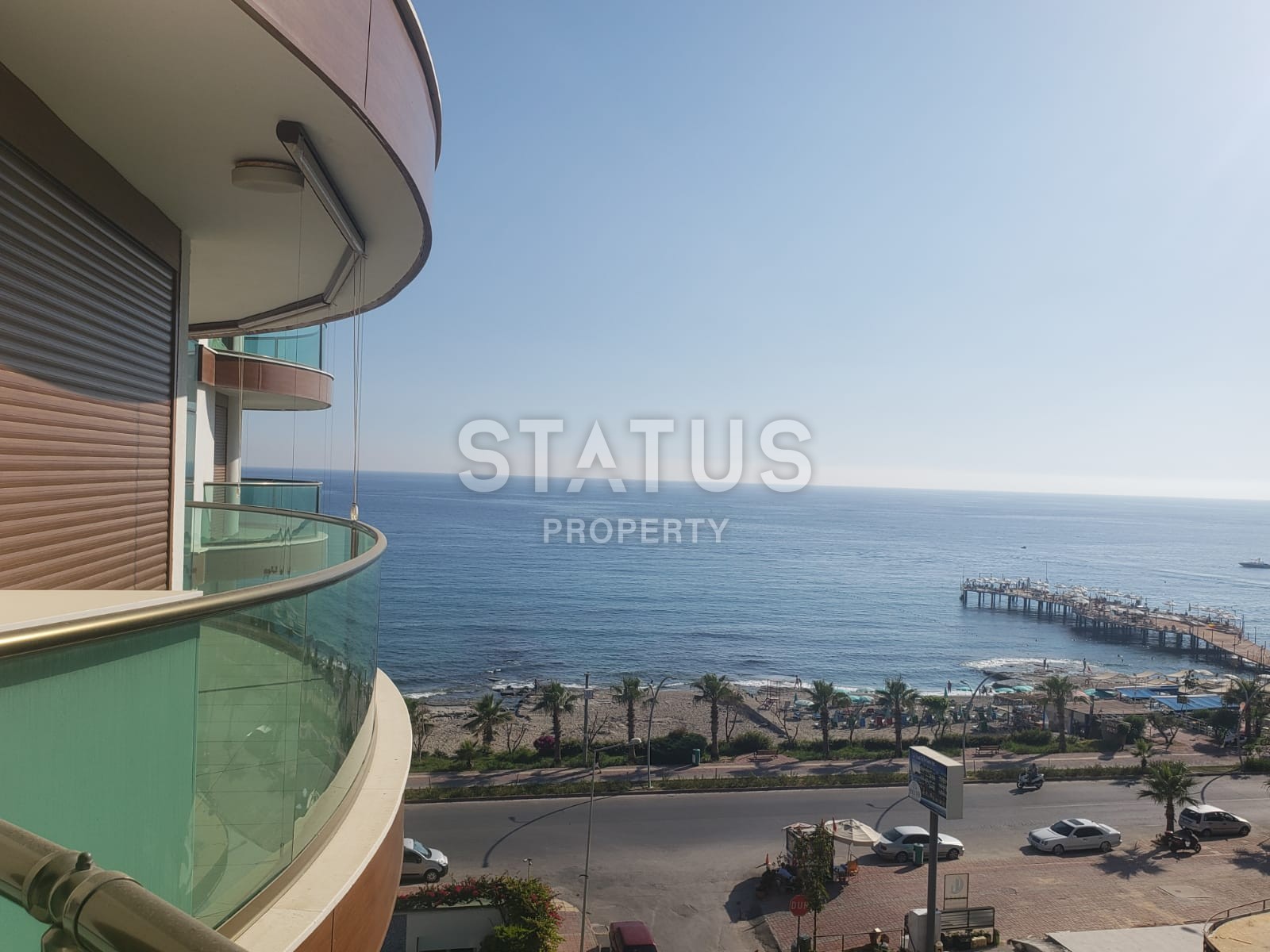 Шикарные апартаменты 3+1 с видом на море, на первой береговой линии в районе Оба, 165 кв. м. фото 16