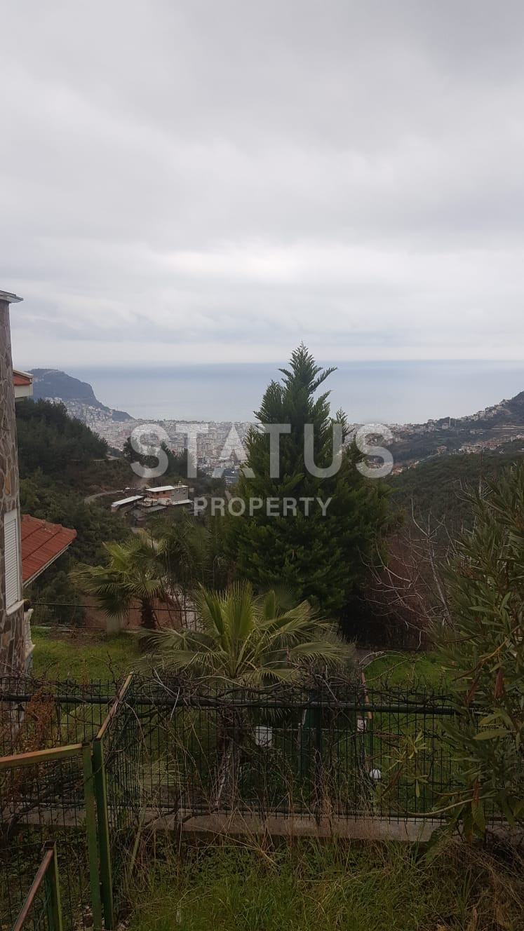 Villa 3+1 with a view of the Mediterranean Sea and the fortress in the center of Alanya, 190 m2. фото 4