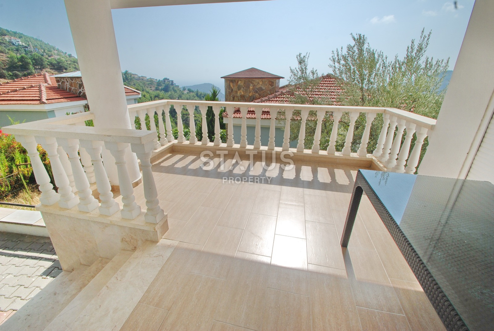 Villa 3+1 with a view of the Mediterranean Sea and the fortress in the center of Alanya, 190 m2. фото 8