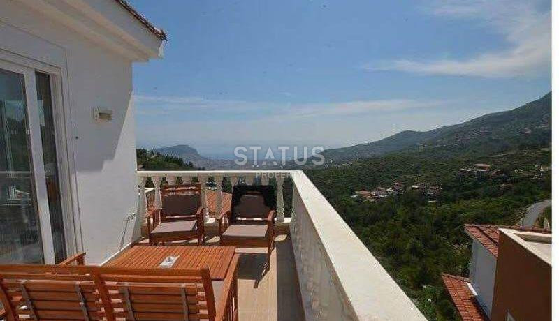 Villa 3+1 with a view of the Mediterranean Sea and the fortress in the center of Alanya, 190 m2. фото 20
