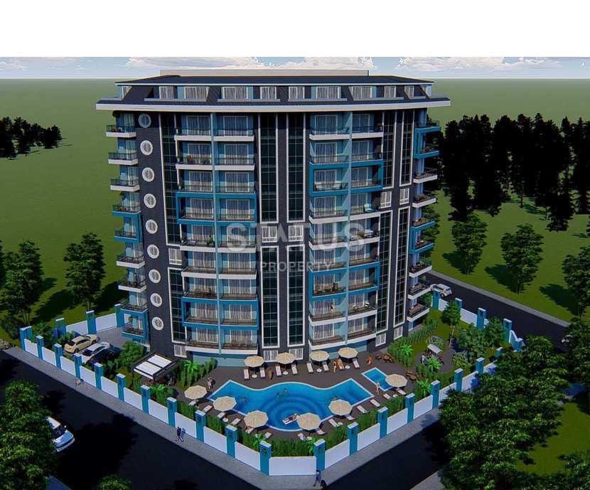 Furnished apartments 1+1 in a new house. Mahmutlar, 65m2. фото 9