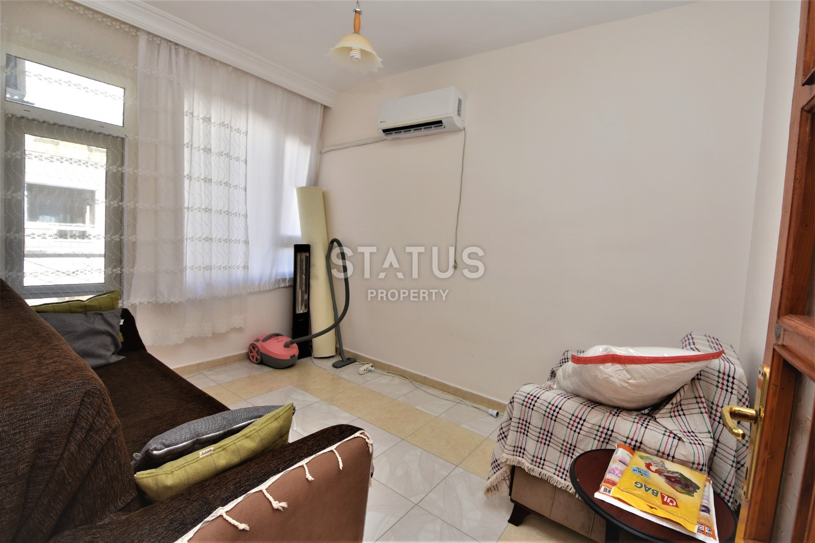 Квартира 2+1 с отдельной кухней в 50 метрах от моря, в Махмутларе, 110 кв.м. фото 8