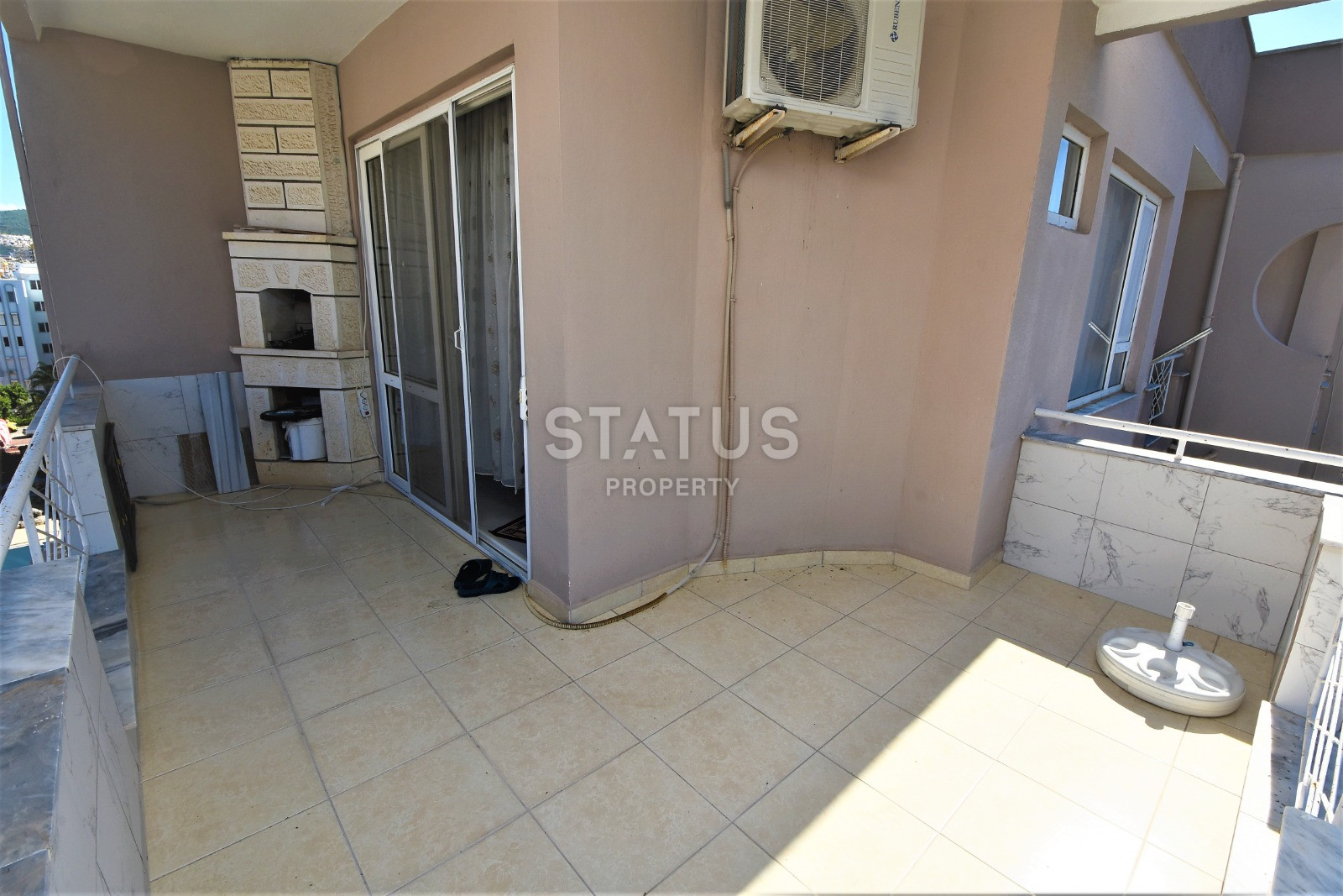 Квартира 2+1 с отдельной кухней в 50 метрах от моря, в Махмутларе, 110 кв.м. фото 10