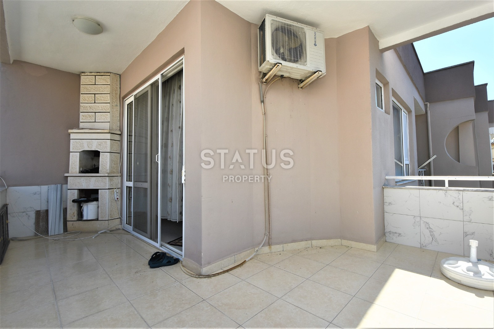 Квартира 2+1 с отдельной кухней в 50 метрах от моря, в Махмутларе, 110 кв.м. фото 11