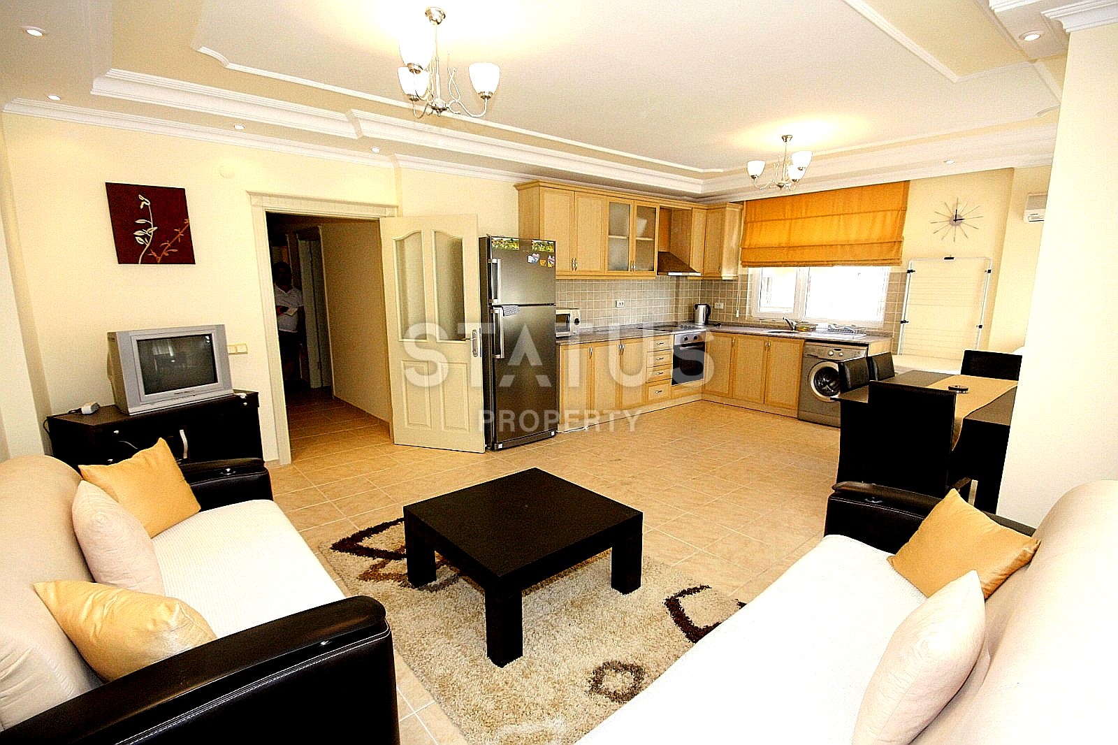 Просторная квартира с мебелью в районе Тосмур по хорошей цене. 120 кв.м. фото 4