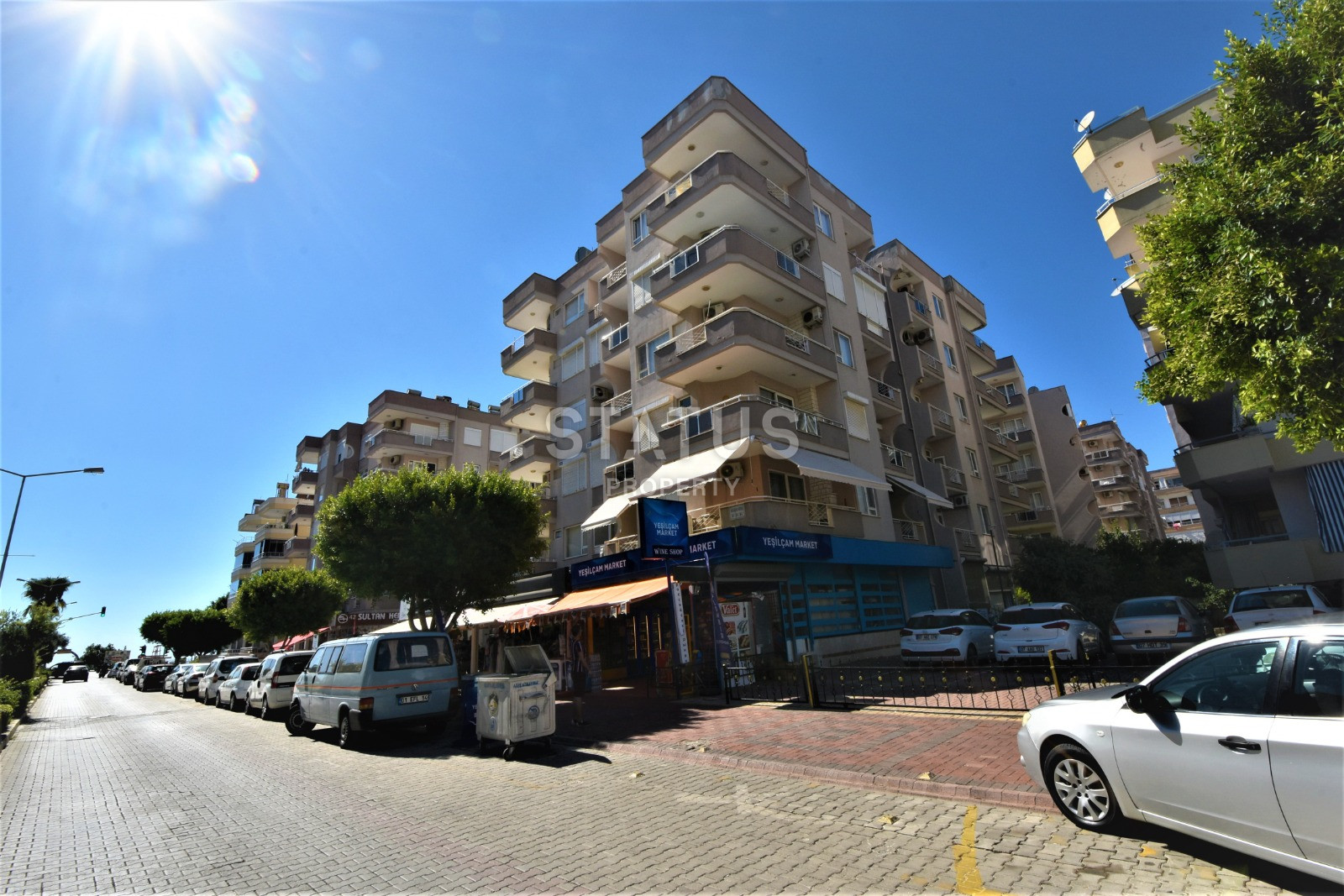 Квартира 2+1 с отдельной кухней в 50 метрах от моря, в Махмутларе, 110 кв.м. фото 24