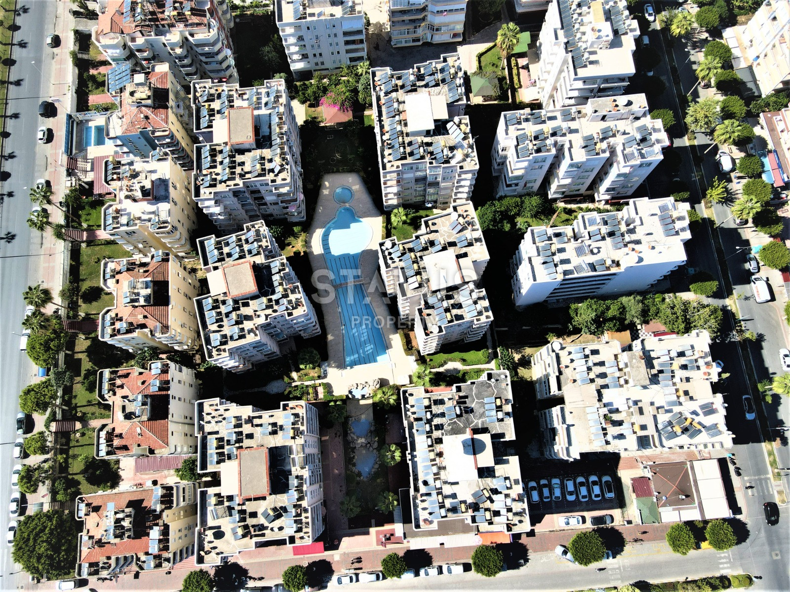 Квартира 2+1 с отдельной кухней в 50 метрах от моря, в Махмутларе, 110 кв.м. фото 31