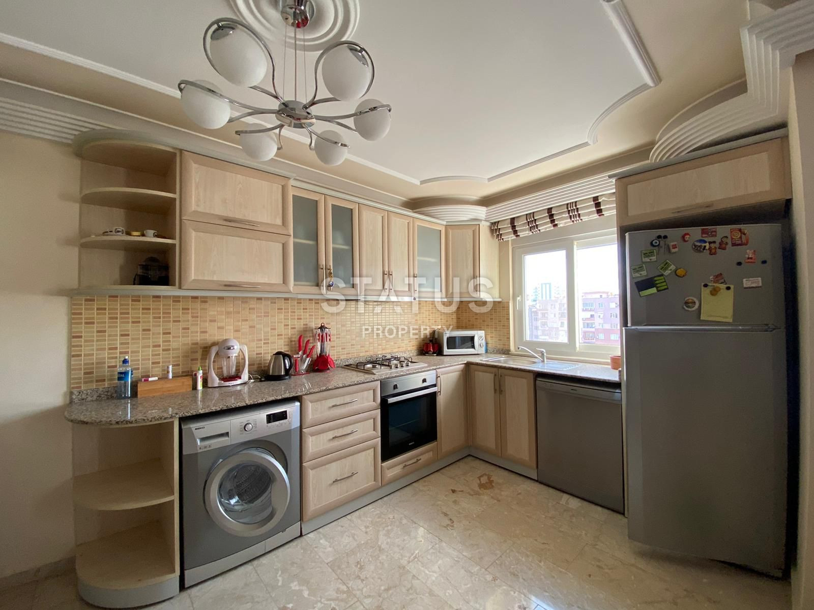 Меблированная квартира 2+1 возле субботнего рынка в Махмутларе, 110 м2. фото 5