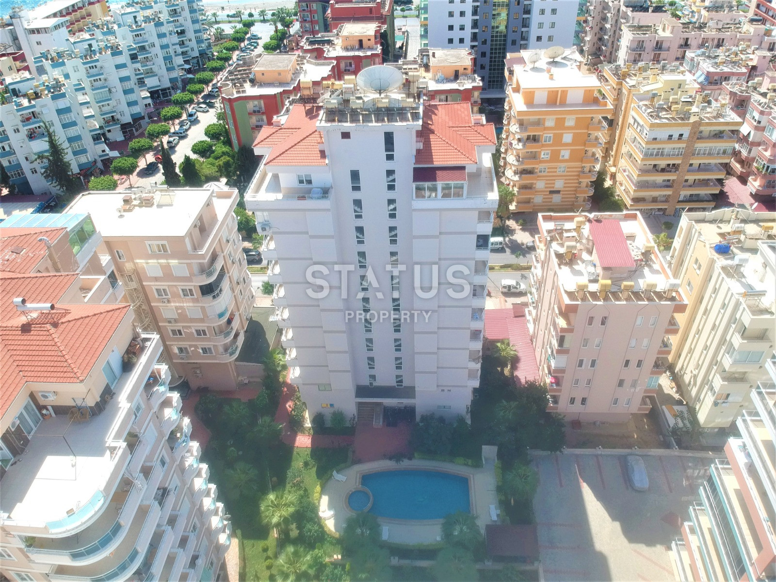 Крупнометражная квартира 1+1 с мебелью в 150 м. от моря, 80 м2. Махмутлар, Алания. фото 2