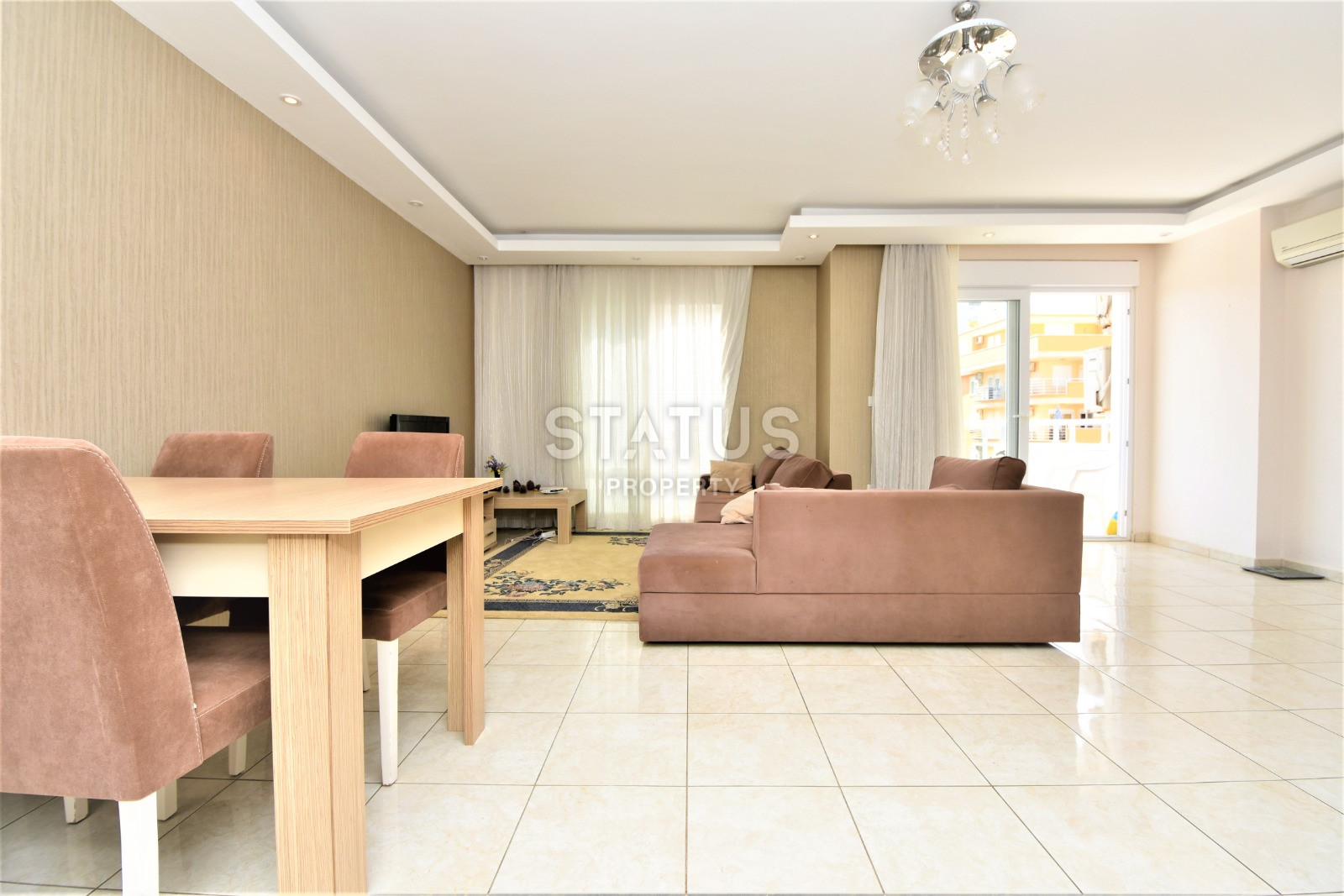 Крупнометражная квартира 1+1 с мебелью в 150 м. от моря, 80 м2. Махмутлар, Алания. фото 6