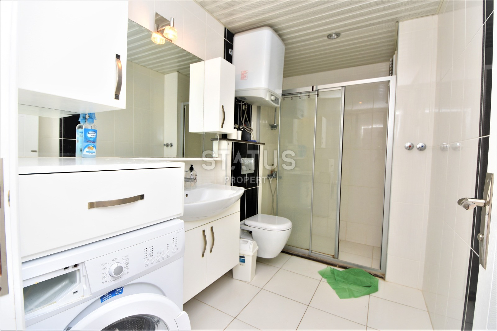 Крупнометражная квартира 1+1 с мебелью в 150 м. от моря, 80 м2. Махмутлар, Алания. фото 7