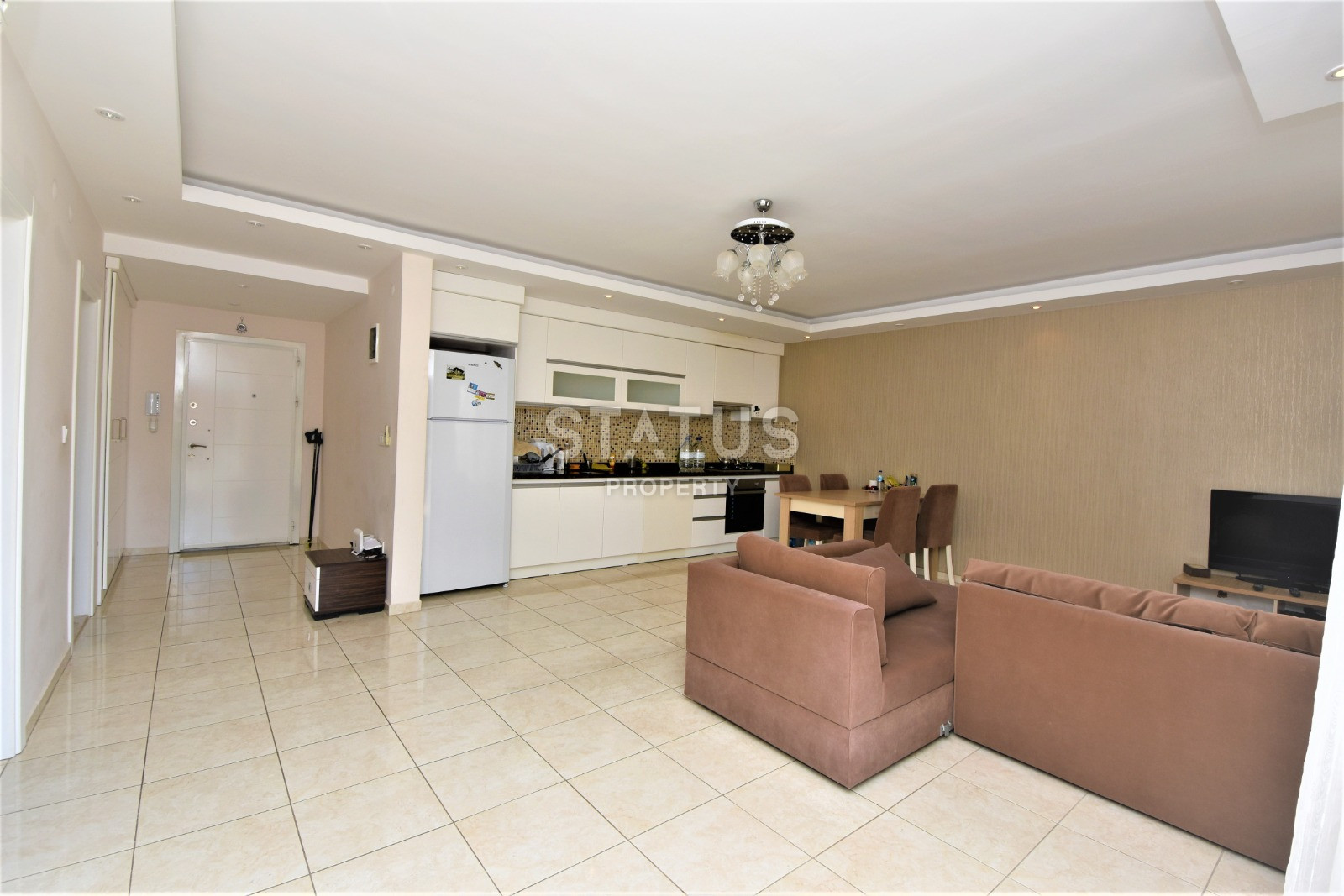 Крупнометражная квартира 1+1 с мебелью в 150 м. от моря, 80 м2. Махмутлар, Алания. фото 9