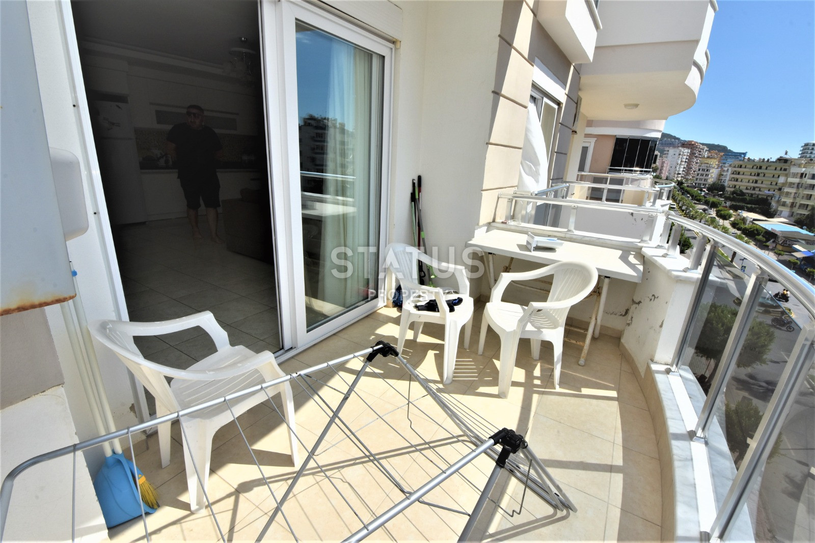 Крупнометражная квартира 1+1 с мебелью в 150 м. от моря, 80 м2. Махмутлар, Алания. фото 13