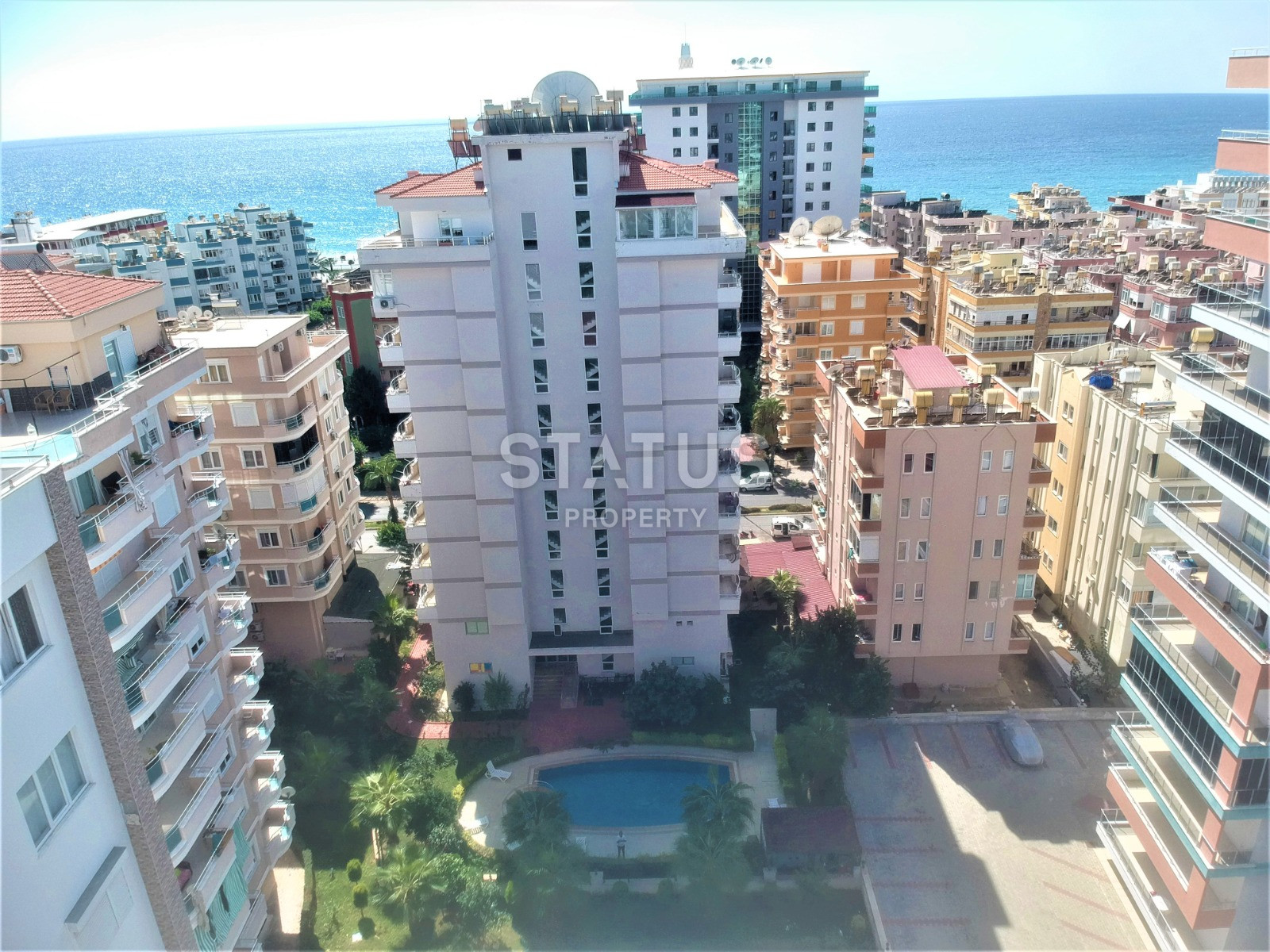 Крупнометражная квартира 1+1 с мебелью в 150 м. от моря, 80 м2. Махмутлар, Алания. фото 14