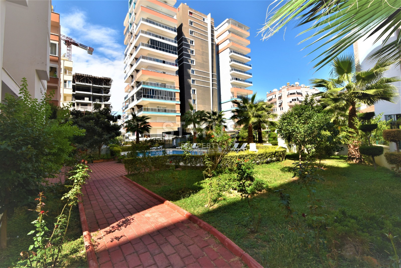 Крупнометражная квартира 1+1 с мебелью в 150 м. от моря, 80 м2. Махмутлар, Алания. фото 17