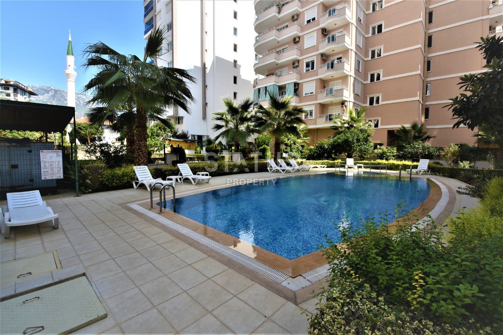 Крупнометражная квартира 1+1 с мебелью в 150 м. от моря, 80 м2. Махмутлар, Алания. фото 23