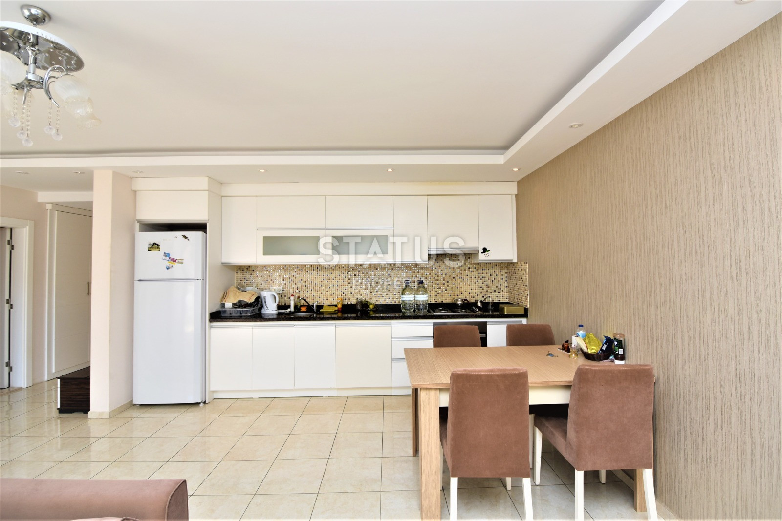 Крупнометражная квартира 1+1 с мебелью в 150 м. от моря, 80 м2. Махмутлар, Алания. фото 25