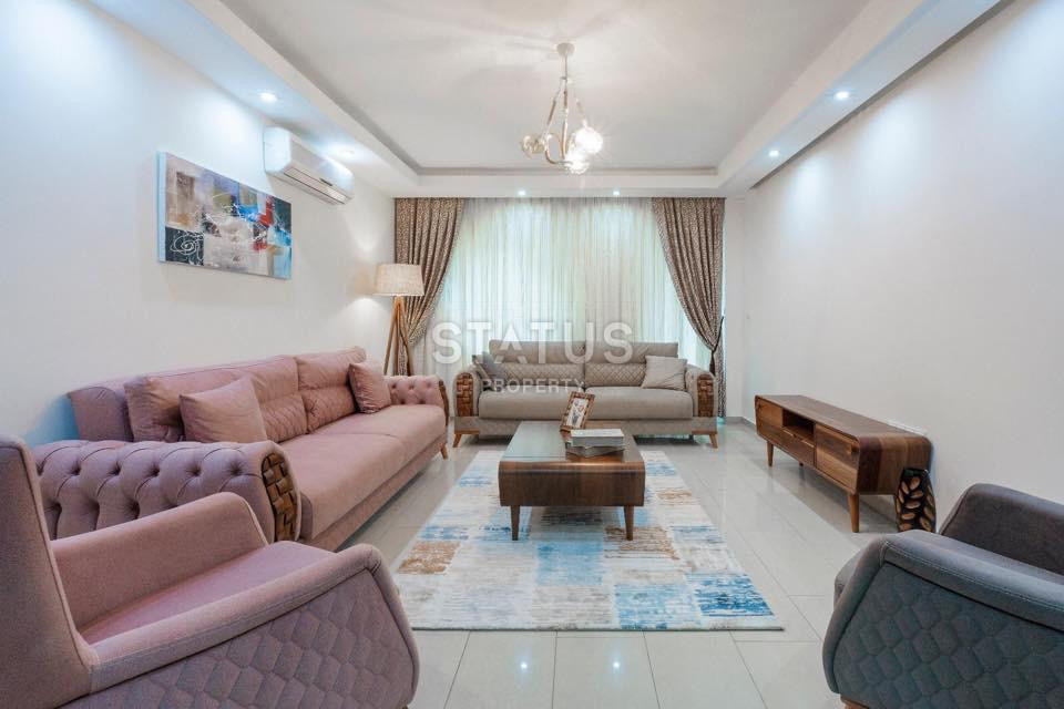 Квартира с двумя спальнями в 700 метрах от моря в Махмутларе, 110 кв.м. фото 4