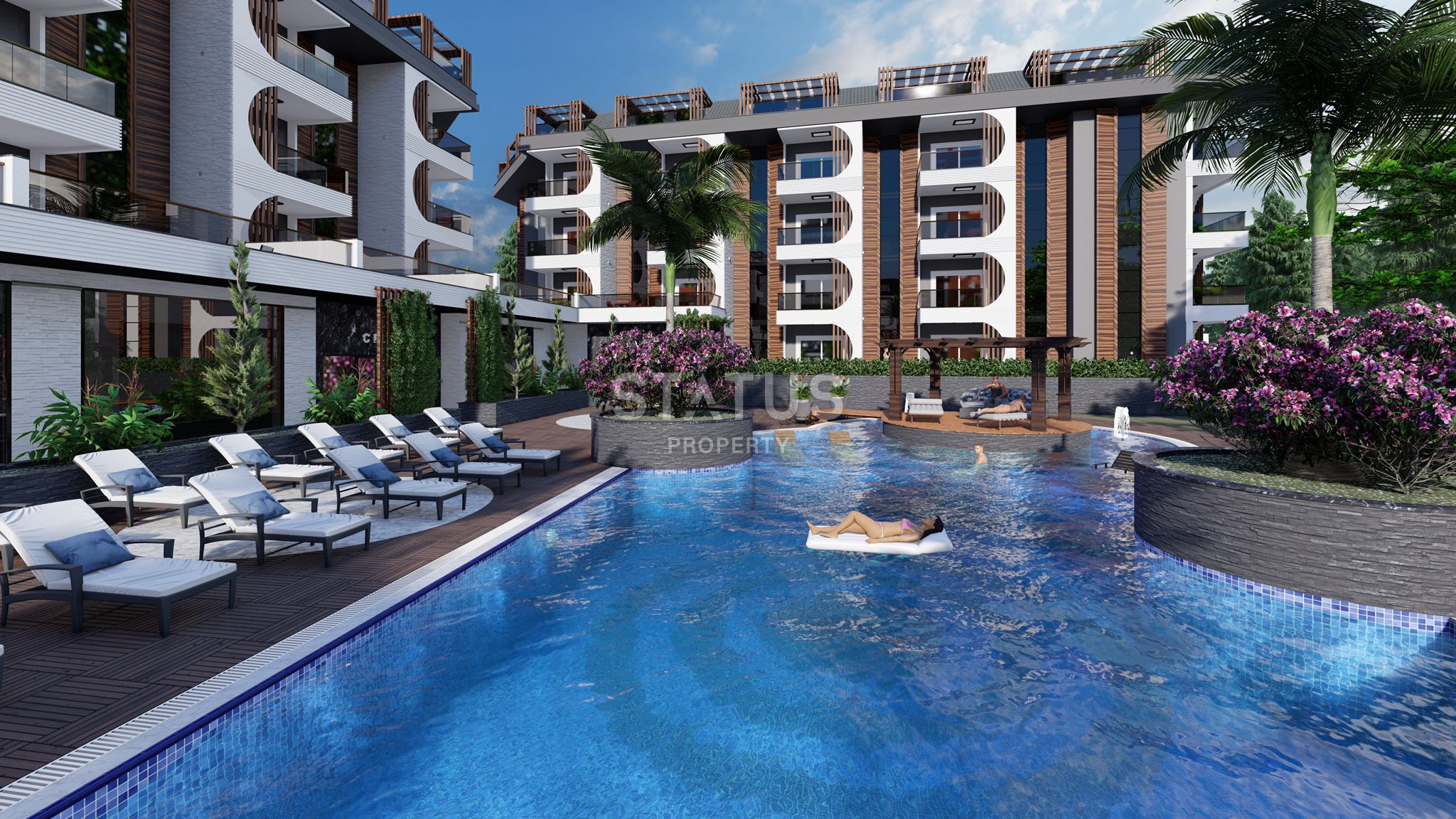 Exclusive project under construction 300 meters from the sea in Avsallar. фото 31