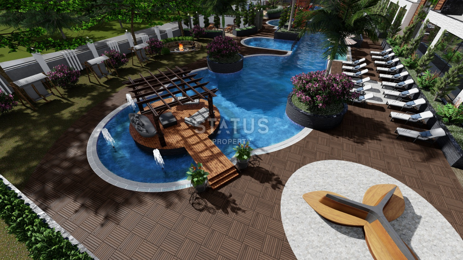 Exclusive project under construction 300 meters from the sea in Avsallar. фото 33