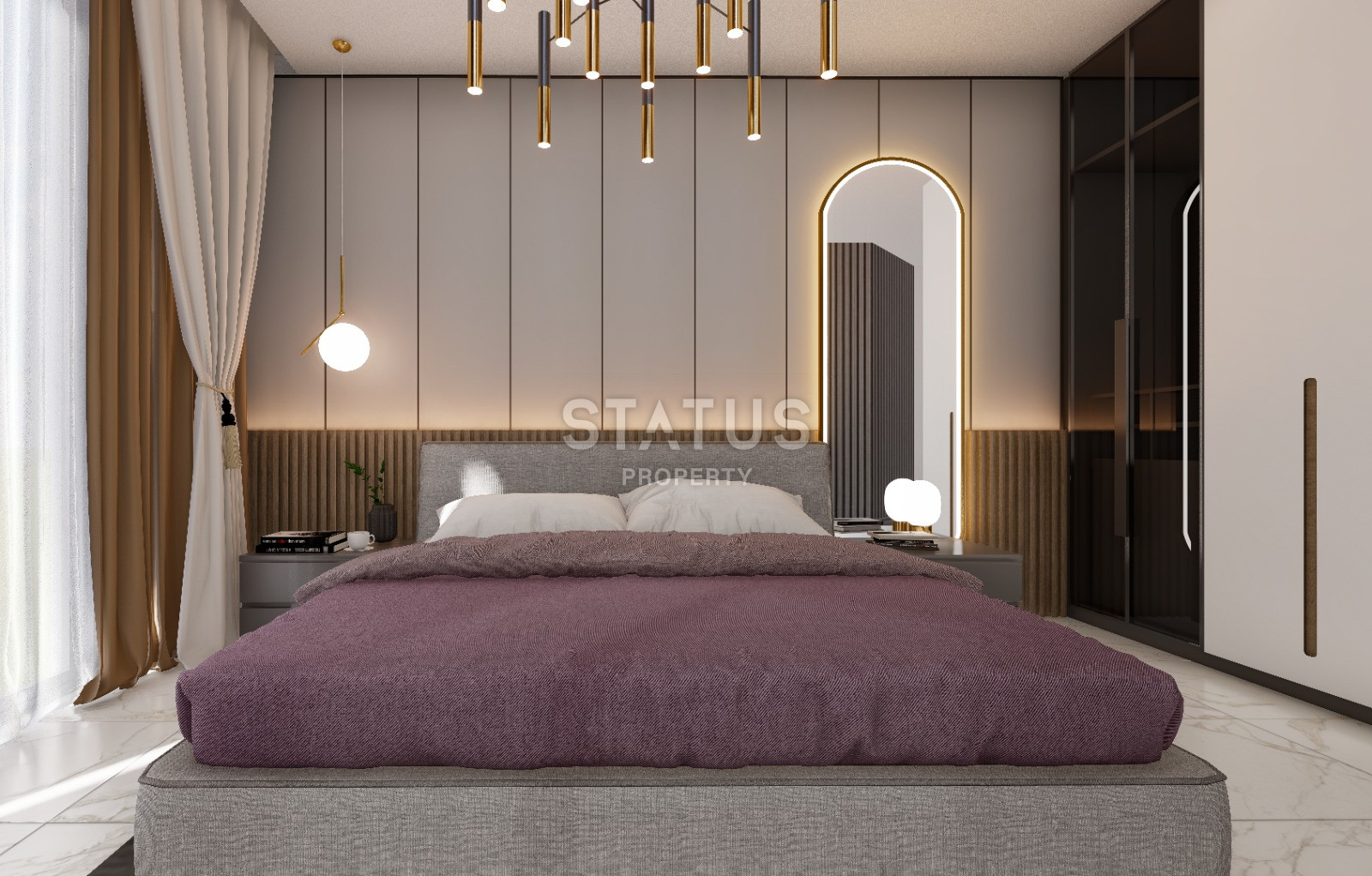 Exclusive project under construction 300 meters from the sea in Avsallar. фото 42