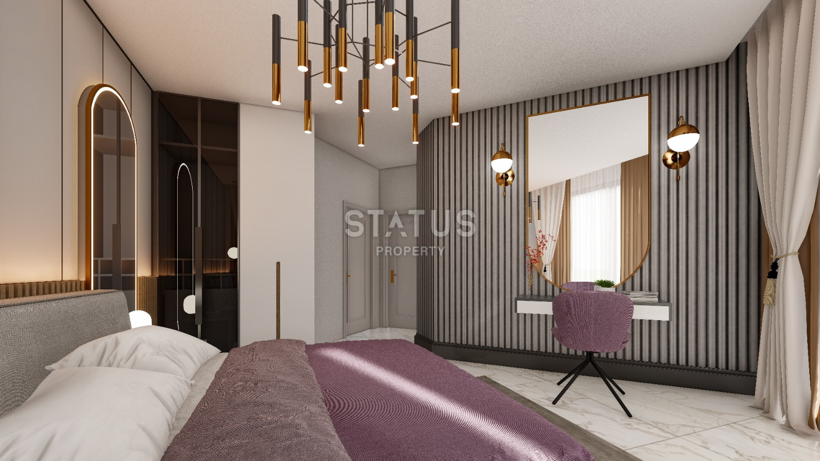 Exclusive project under construction 300 meters from the sea in Avsallar. фото 44