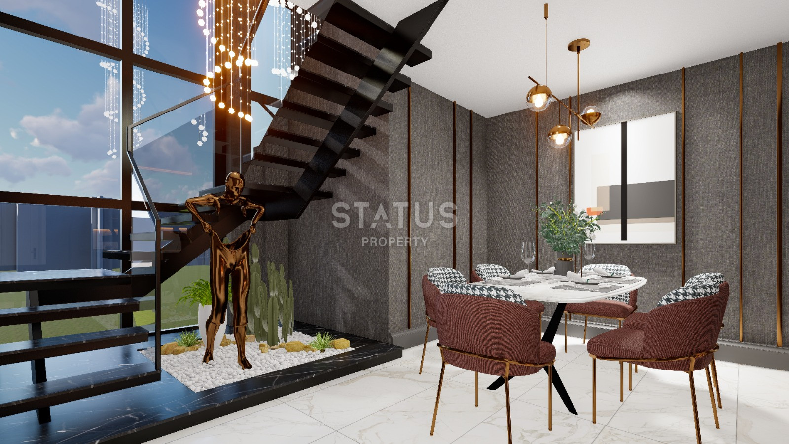 Exclusive project under construction 300 meters from the sea in Avsallar. фото 45