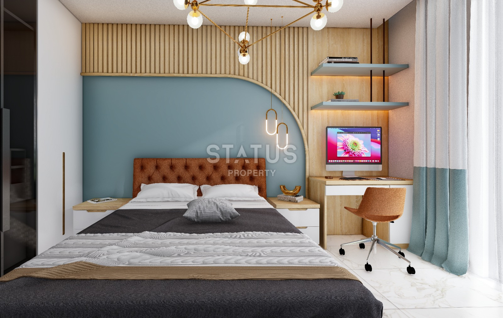 Exclusive project under construction 300 meters from the sea in Avsallar. фото 47