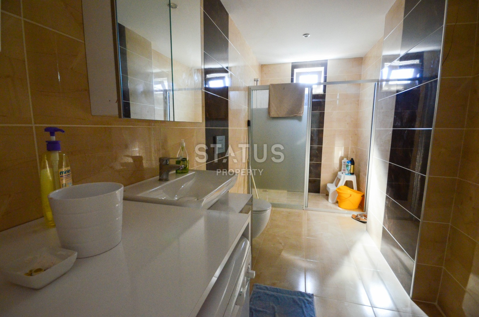 Large apartment 1+1 with mountain views in Mahmutlar, 85 m2. фото 7