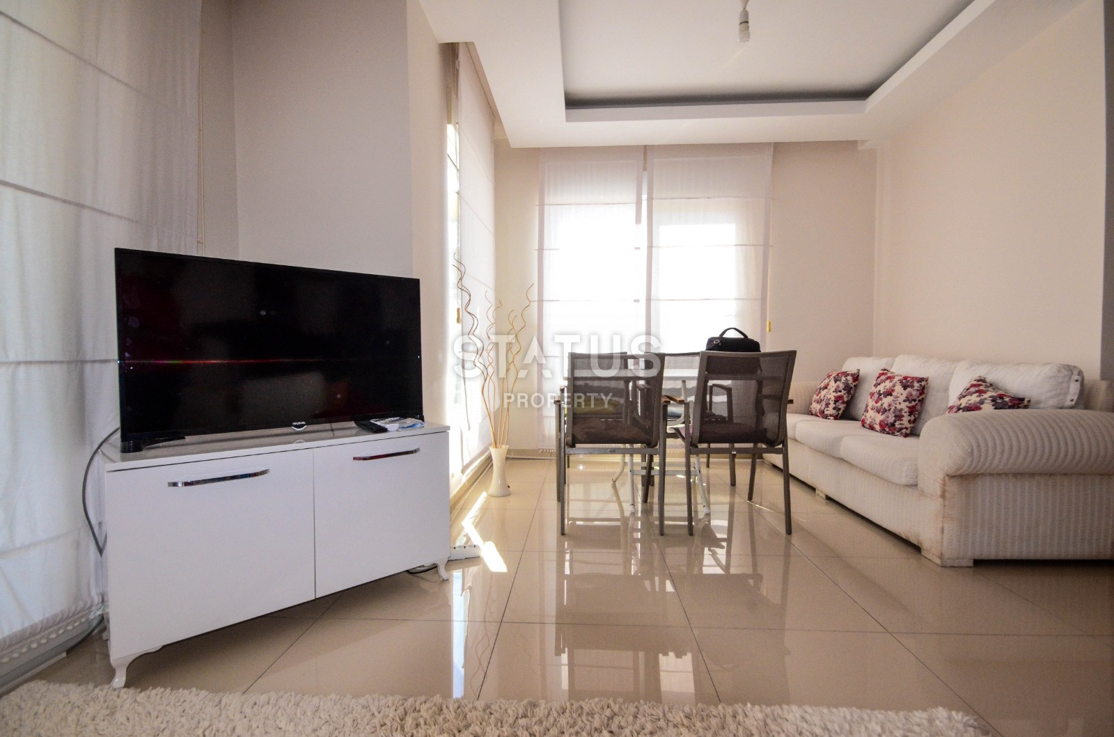 Large apartment 1+1 with mountain views in Mahmutlar, 85 m2. фото 8