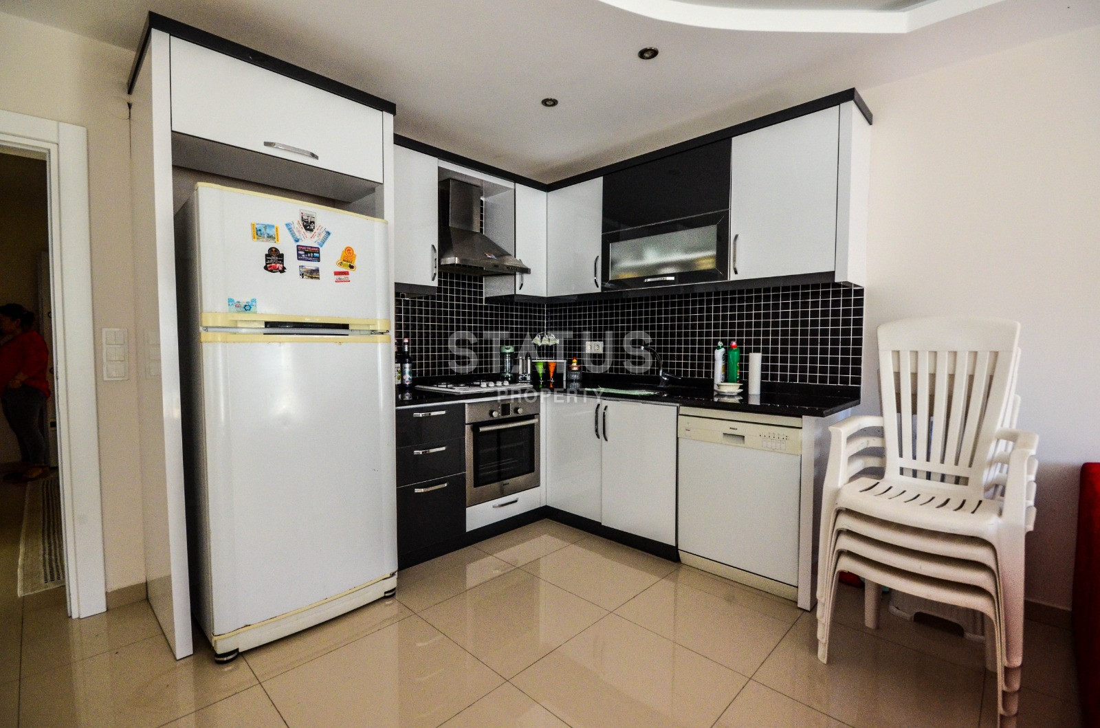 Large apartment 1+1 with mountain views in Mahmutlar, 85 m2. фото 24